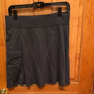 Title Nine Dark Gray A-Line Skirt